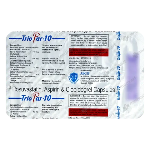 Triopar 10 price