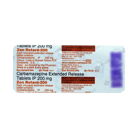 ZEN RETARD 200MG TABLET 10'S