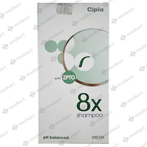 8X SHAMPOO 100 ML