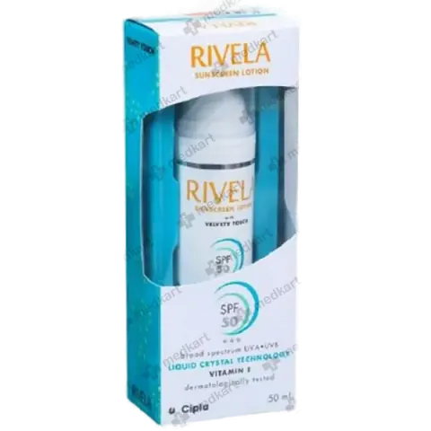 RIVELA SUNSCREEN LOTION 50 ML