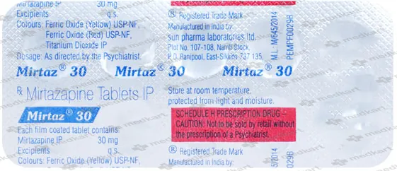 MIRTAZ 30