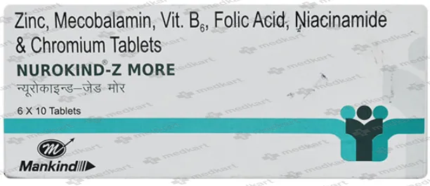 NUROKIND Z MORE TABLET 10'S