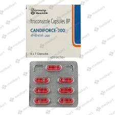 CANDIFORCE 200MG CAPSULE 7'S