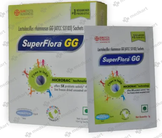 SUPERFLORA GG SACHET 1 GM
