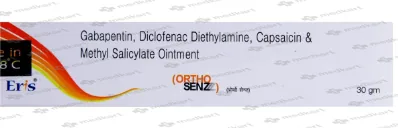 ORTHOSENZ OINTMENT 30GM