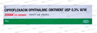 ZOXAN EYE OINTMENT image 