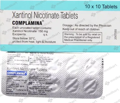 COMPLAMINA 150MG TABLET 10'S