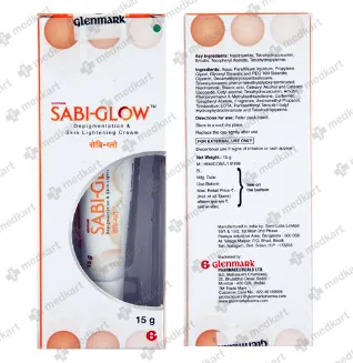 SABI GLOW CREAM 15 GM