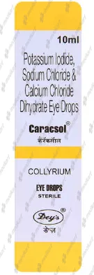 CARACSOL EYE DROPS 10ML  Medkart Pharmacy | Generic Medicines Online - Best Online Pharmacy App