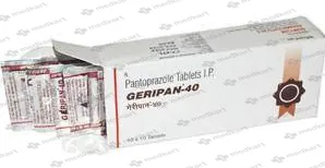 GERIPAN 40MG TAB 1X10  Medkart Pharmacy | Generic Medicines Online - Best Online Pharmacy App