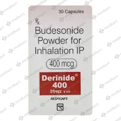 DERINIDE 400MCG ROTACAP 30'S - Medkart Pharmacy | Generic Medicines Online - Best Online Pharmacy App