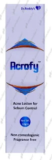 ACROFY ACNE LOTION 50GM    Medkart Pharmacy | Generic Medicines Online - Best Online Pharmacy App