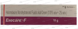 EXECARE F CREAM 10GM   Medkart Pharmacy | Generic Medicines Online - Best Online Pharmacy App