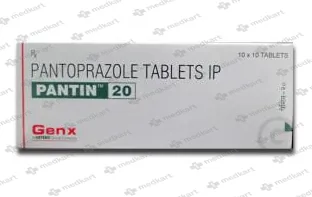 PANTIN 20MG TAB 1X10   Medkart Pharmacy | Generic Medicines Online - Best Online Pharmacy App