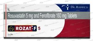 ROZAT F 5MG TAB 1X10     Medkart Pharmacy | Generic Medicines Online - Best Online Pharmacy App