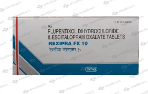 REXIPRA FX 10MG TAB 1X10  Medkart Pharmacy | Generic Medicines Online - Best Online Pharmacy App