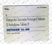 METODER XL AM TAB 1X10    Medkart Pharmacy | Generic Medicines Online - Best Online Pharmacy App
