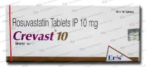 CREVAST 10MG TAB 1X10    Medkart Pharmacy | Generic Medicines Online - Best Online Pharmacy App