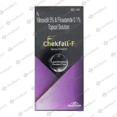Buy CHEKFALL F TOPICAL SOLUTION 60 ML Online at Best Price - Medkart