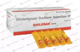 DICLORAN INJECTION 3ML    Medkart Pharmacy | Generic Medicines Online - Best Online Pharmacy App