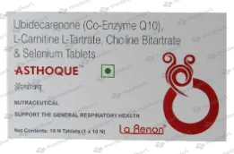 ASTHOQUE TAB 1X10    Medkart Pharmacy | Generic Medicines Online - Best Online Pharmacy App
