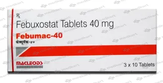 FEBUMAC 40MG TAB 1X10     Medkart Pharmacy | Generic Medicines Online - Best Online Pharmacy App