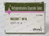NUCORT M 16MG TAB 1X10    Medkart Pharmacy | Generic Medicines Online - Best Online Pharmacy App