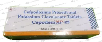 CEPODEM XP 325MG TAB 1X10     Medkart Pharmacy | Generic Medicines Online - Best Online Pharmacy App