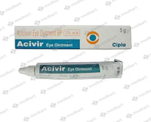 ACIVIR EYE OINTMENT 5GM   Generic Medicines Online - Best Online Pharmacy App