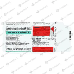 417 - ALPRAX SR 0.5MG TAB 1X10 - Medkart Pharmacy | Generic Medicines Online - Best Online Pharmacy App
