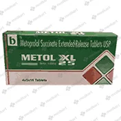 8189 - METOL XL 25MG TABLET 10'S - Medkart Pharmacy | Generic Medicines Online - Best Online Pharmacy App