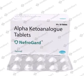 8957 - NEFROGARD TABLET 10'S - Medkart Pharmacy | Generic Medicines Online - Best Online Pharmacy App