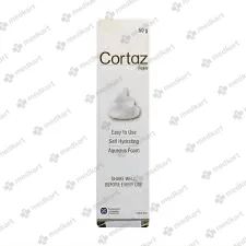 CORTAZ FOAM 50GM - 16060 - Medkart Pharmacy | Generic Medicines Online - Best Online Pharmacy App