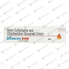 SILVEREX SSD CREAM 20GM - 16642 - Medkart Pharmacy | Generic Medicines Online - Best Online Pharmacy App