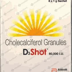 D3 SHOT SACHETS 1GM - 3120 - Medkart Pharmacy | Generic Medicines Online - Best Online Pharmacy App