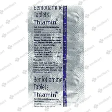 THIAMIN TAB 1X1 - 13353 - Medkart Pharmacy | Generic Medicines Online - Best Online Pharmacy App