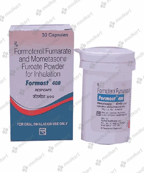 FORMOST 400 RESPICAP 1X30 - 5177 - Medkart Pharmacy | Generic Medicines Online - Best Online Pharmacy App