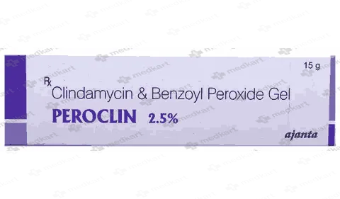PEROCLIN 2.5% GEL 15GM - 10323 - Medkart Pharmacy | Generic Medicines Online - Best Online Pharmacy App