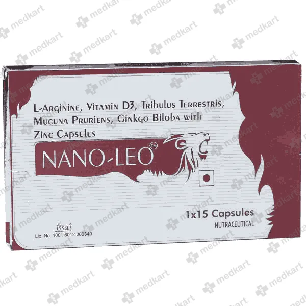 Buy NANO LEO CAPSULE 15'S capsule Online