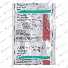 KEFCLAV 200MG TAB 1X4 - 6744 - Medkart Pharmacy | Generic Medicines Online - Best Online Pharmacy App