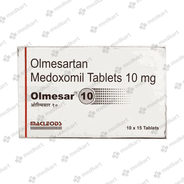 OLMESAR 10MG TABLET 15'S