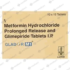 GLADOR M 1MG TAB 1X15 - 5536 - Medkart Pharmacy | Generic Medicines Online - Best Online Pharmacy App