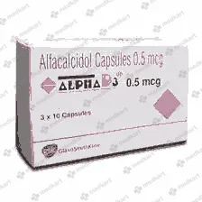 ALPHA D3 0.5MCG CAP 1X10 - 405 - Medkart Pharmacy | Generic Medicines Online - Best Online Pharmacy App
