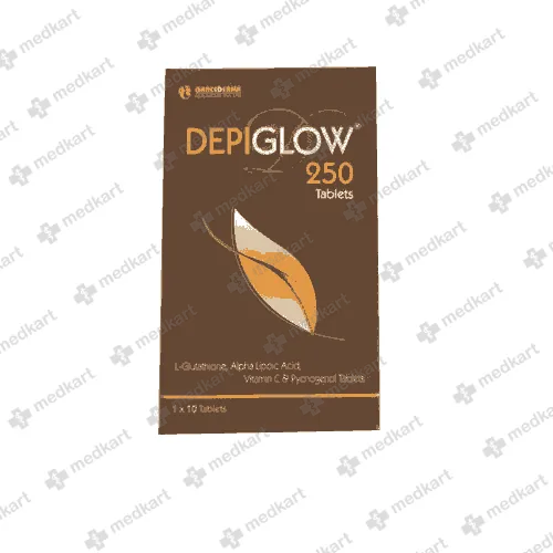 DEPIGLOW 250MG TAB 1X10 - 3257 - Medkart Pharmacy | Generic Medicines Online - Best Online Pharmacy App