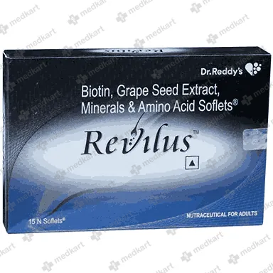 REVILUS SOFTLET TAB 1X15 - 11376 - Medkart Pharmacy | Generic Medicines Online - Best Online Pharmacy App