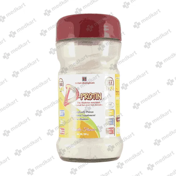 D PROTIN VANILLA POWDER 200 GM