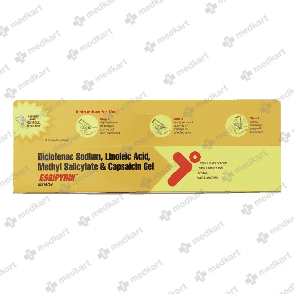 ESGIPYRIN INSTAGEL 50GM - 4329 - Medkart Pharmacy | Generic Medicines Online - Best Online Pharmacy App