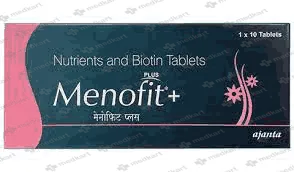 MENOFIT PLUS TAB 1X10 - 8056 - Medkart Pharmacy | Generic Medicines Online - Best Online Pharmacy App