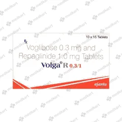 VOLGA R 0.3/1MG TAB 1X10 - 16794 - Medkart Pharmacy | Generic Medicines Online - Best Online Pharmacy App