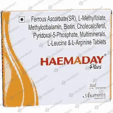 HAEMADAY TAB 1X10 - 6026 - Medkart Pharmacy | Generic Medicines Online - Best Online Pharmacy App